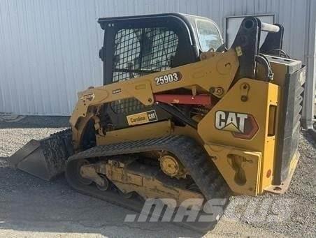 CAT 239D 3 Carregadoras de direcção deslizante