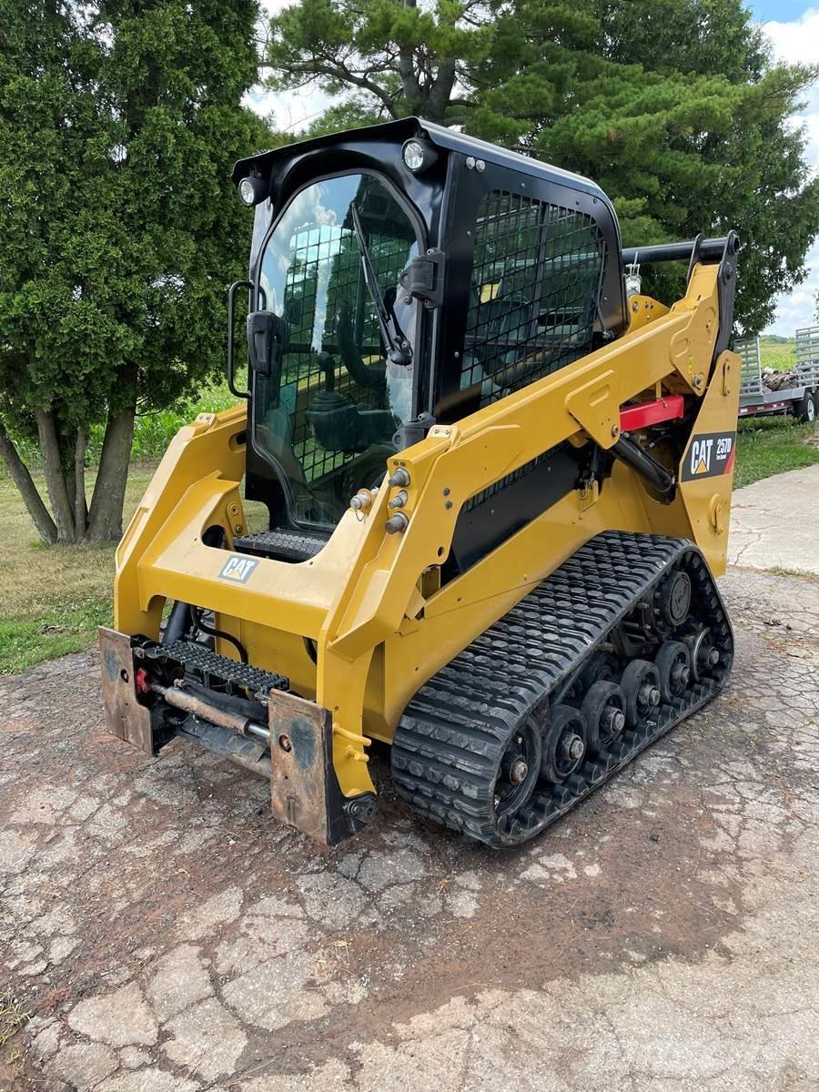 CAT 257D Carregadoras de direcção deslizante