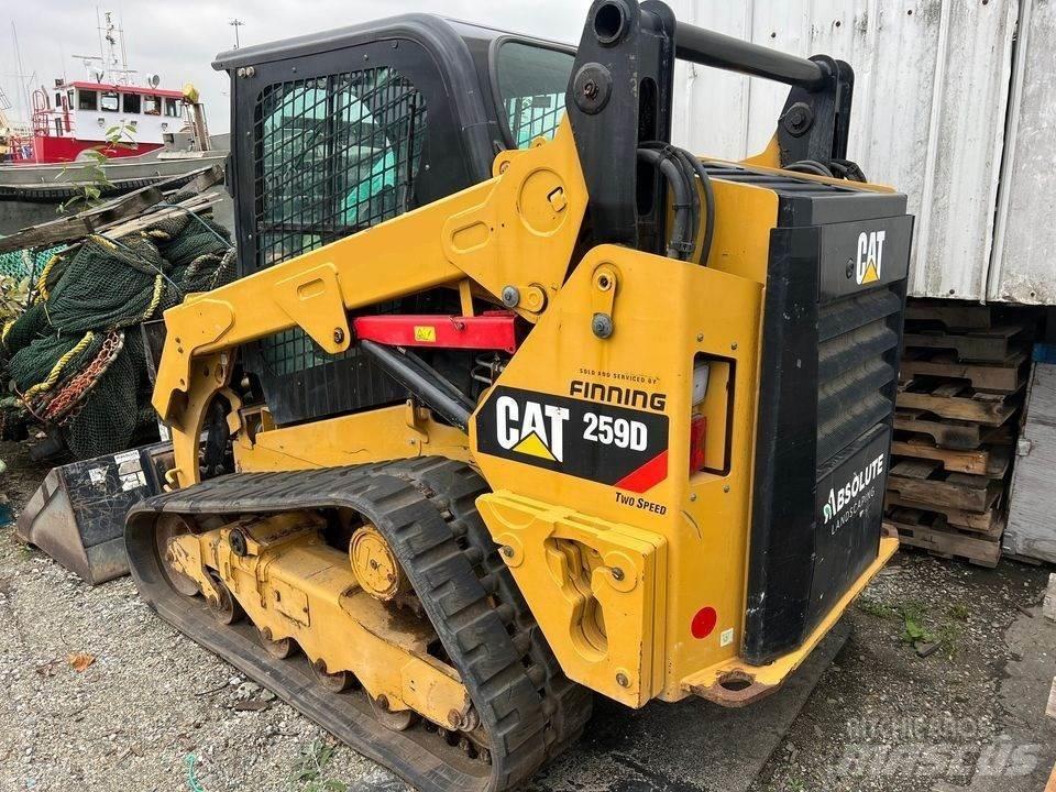 CAT 259D Carregadoras de direcção deslizante