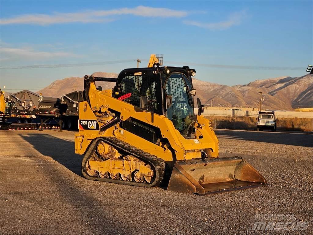 CAT 259D Carregadoras de direcção deslizante