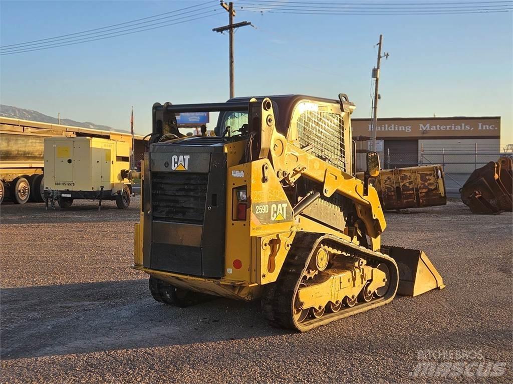 CAT 259D Carregadoras de direcção deslizante