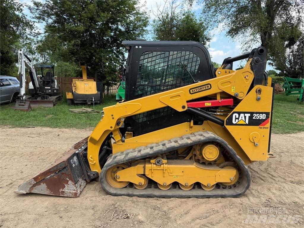 CAT 259D Carregadoras de direcção deslizante