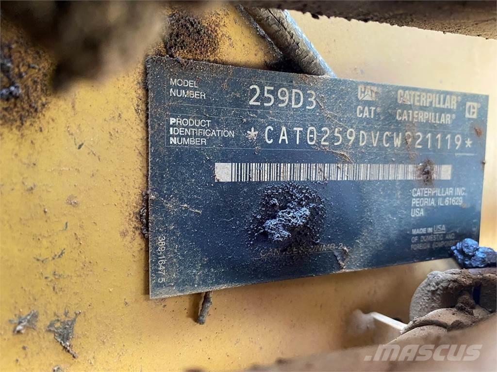 CAT 259D3 Carregadoras de direcção deslizante