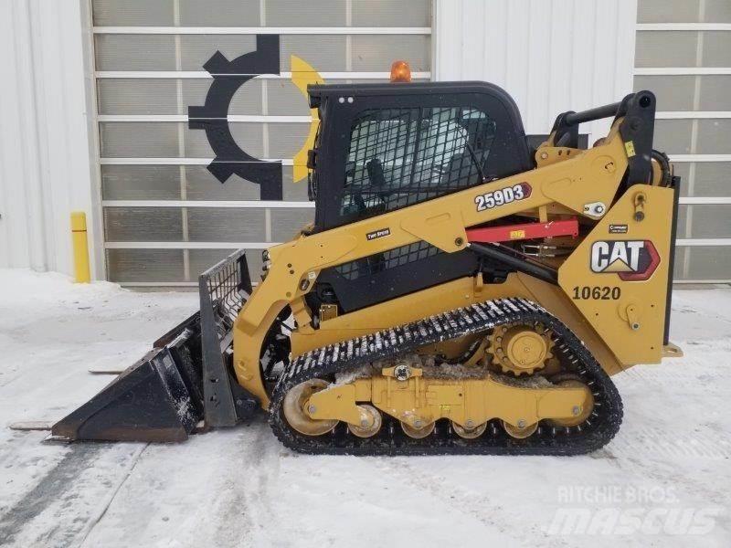 CAT 259D3 Carregadoras de direcção deslizante