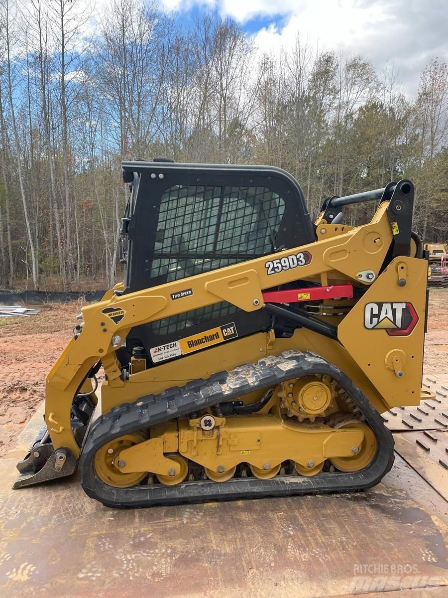 CAT 259D3 Carregadoras de direcção deslizante
