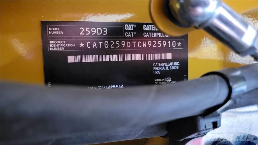 CAT 259D3 Carregadoras de direcção deslizante