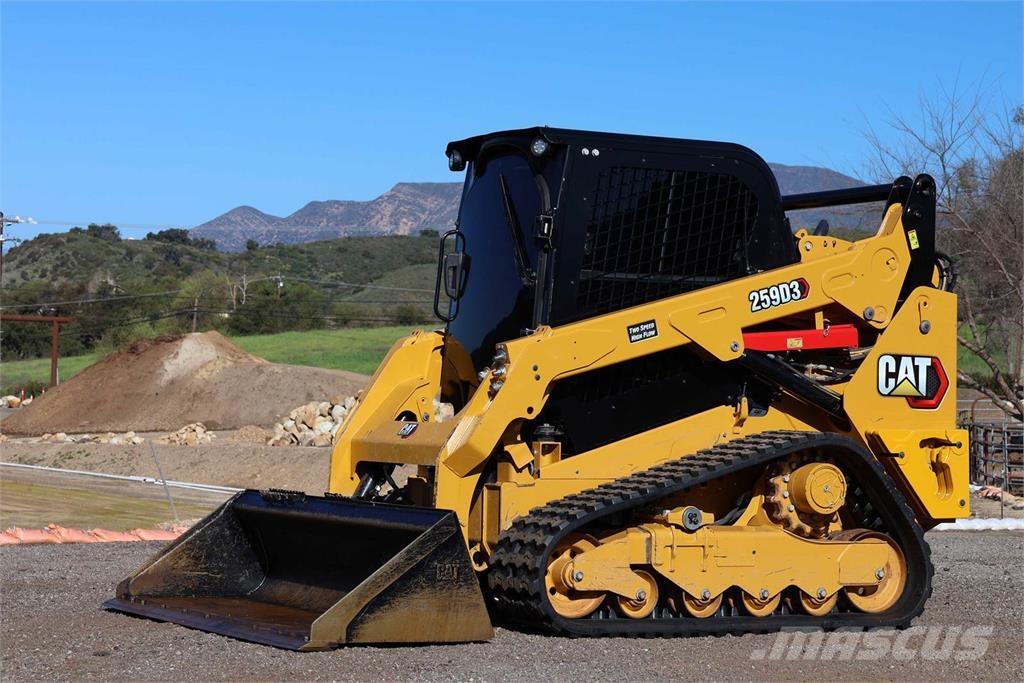 CAT 259D3 Carregadoras de direcção deslizante