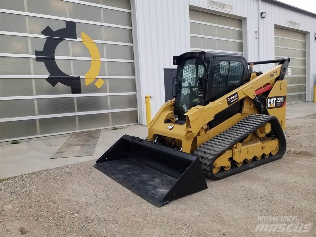 CAT 299D2 Carregadoras de direcção deslizante