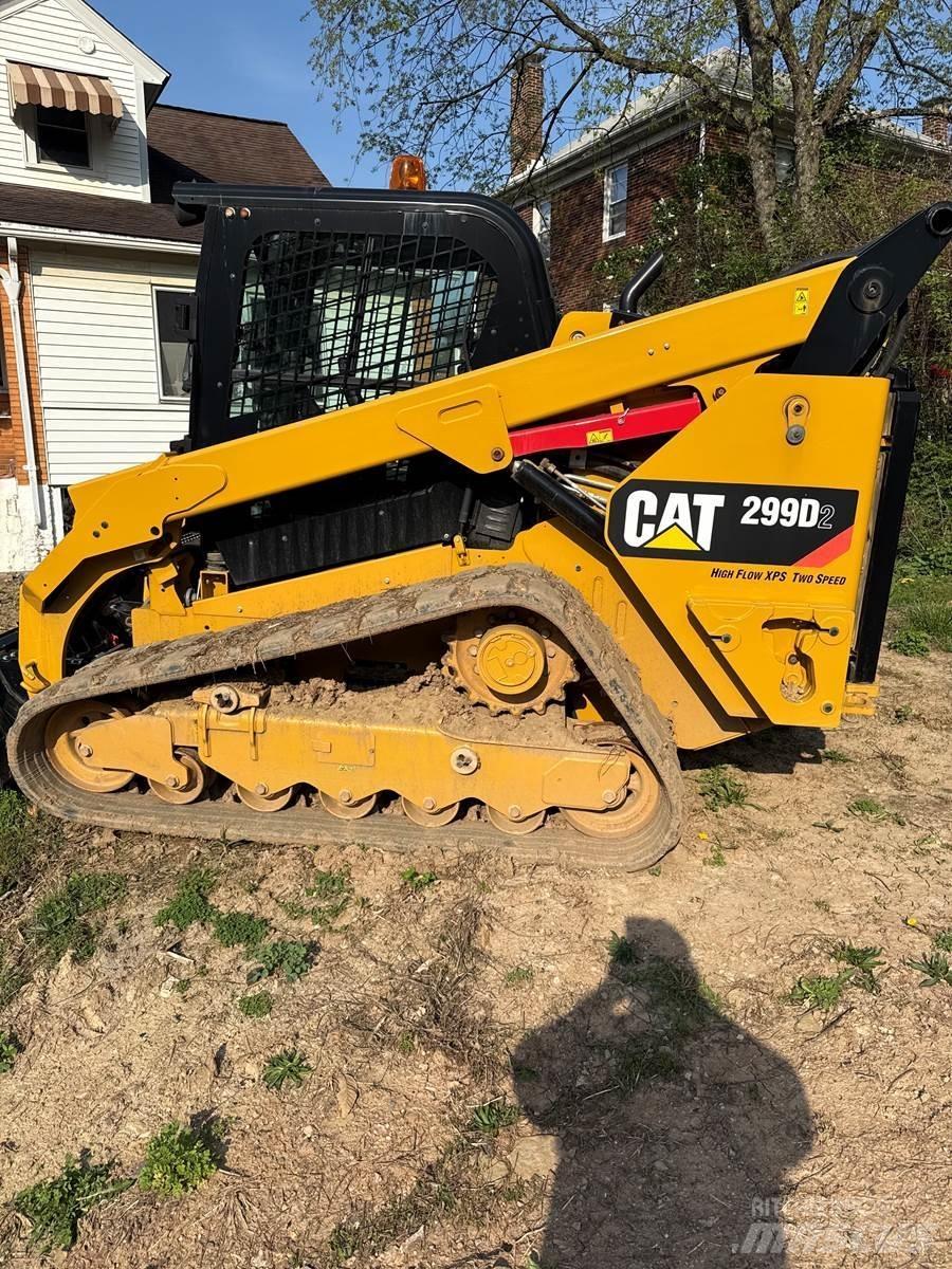 CAT 299D2 Carregadoras de direcção deslizante