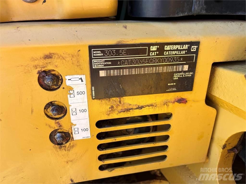 CAT 303.5 Escavadoras de rastos