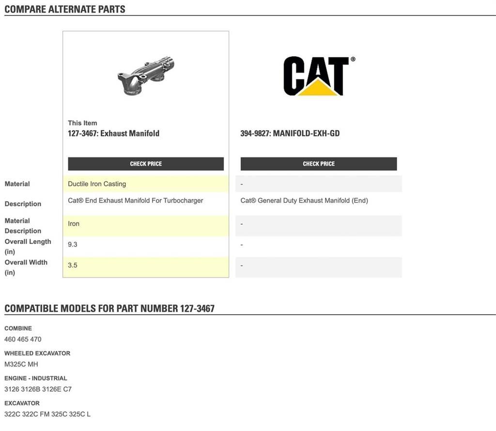 CAT 3126 Transportes - Outros
