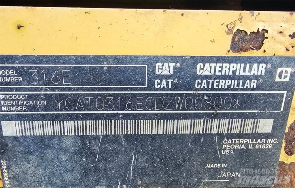 CAT 316EL Escavadoras de rastos