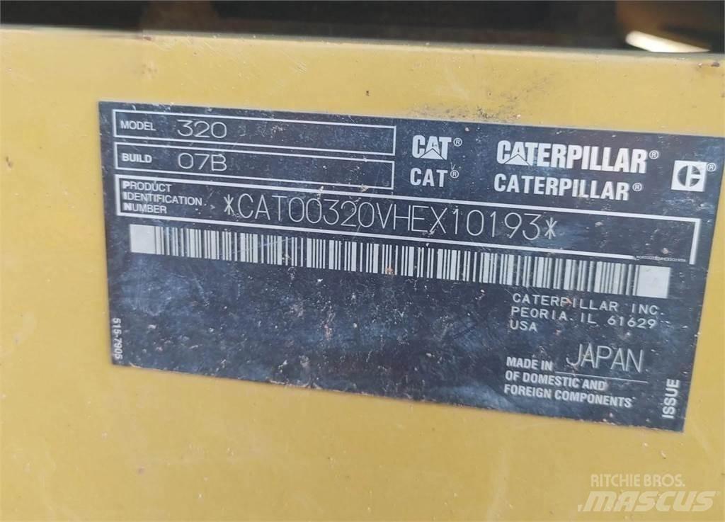 CAT 320 Escavadoras de rastos