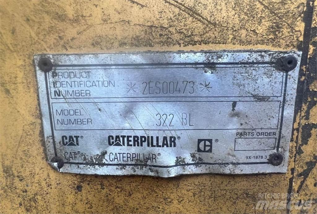 CAT 322BL Escavadoras de rastos