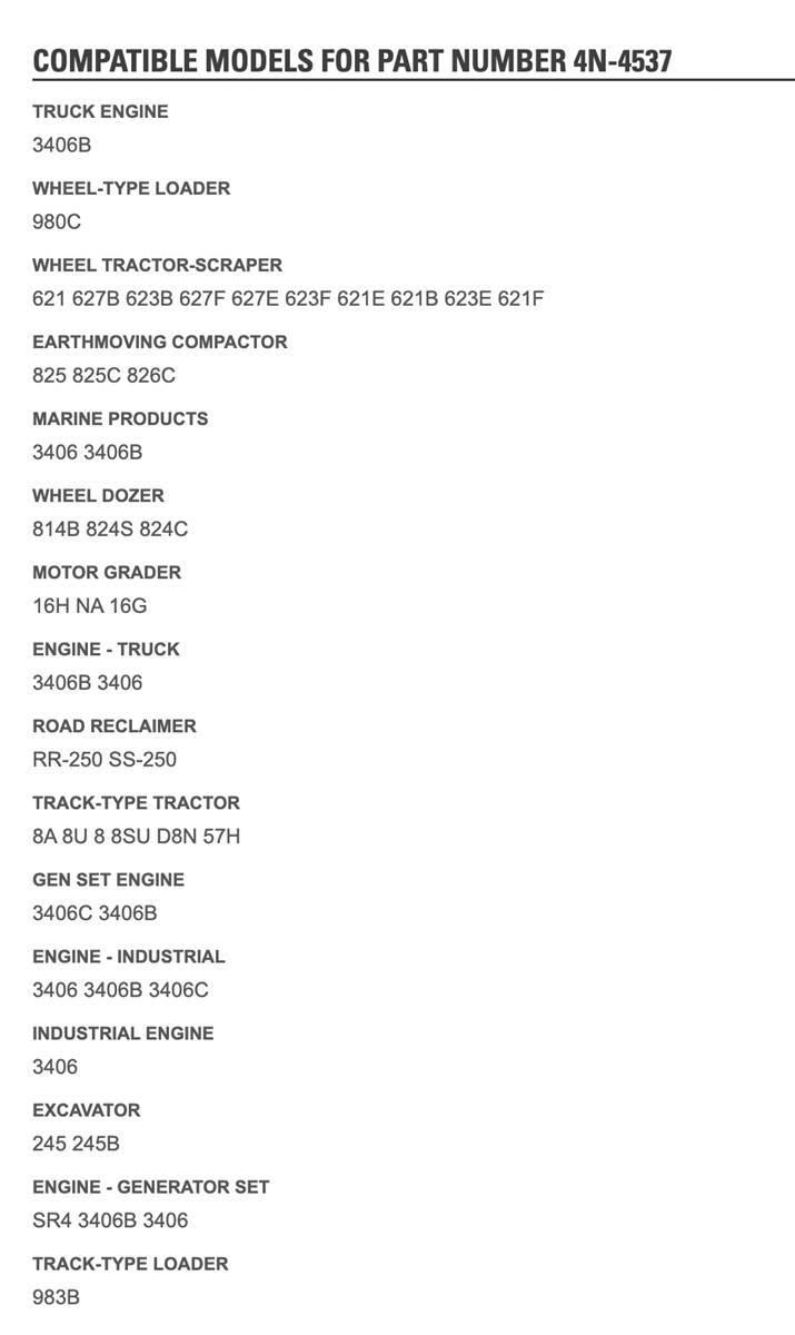 CAT 3406 Transportes - Outros
