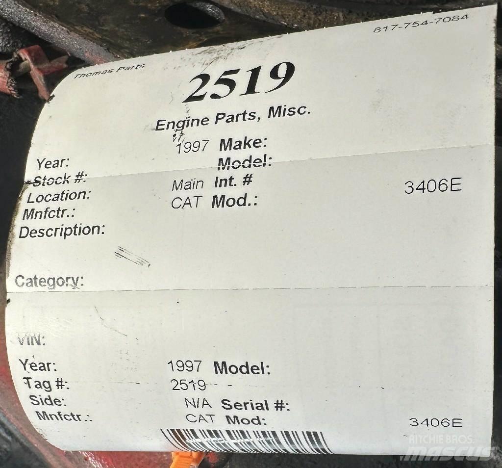 CAT 3406B Transportes - Outros

