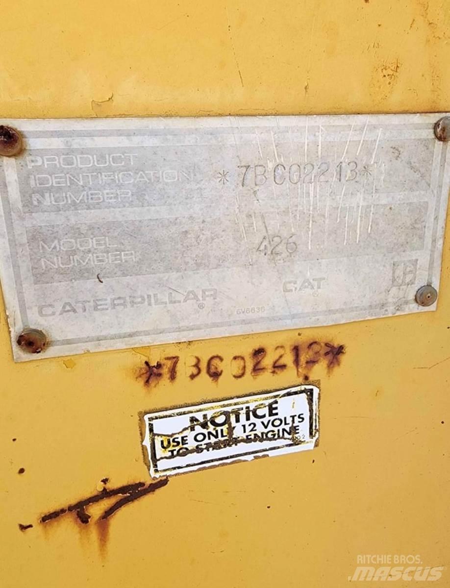 CAT 426 Retroescavadoras