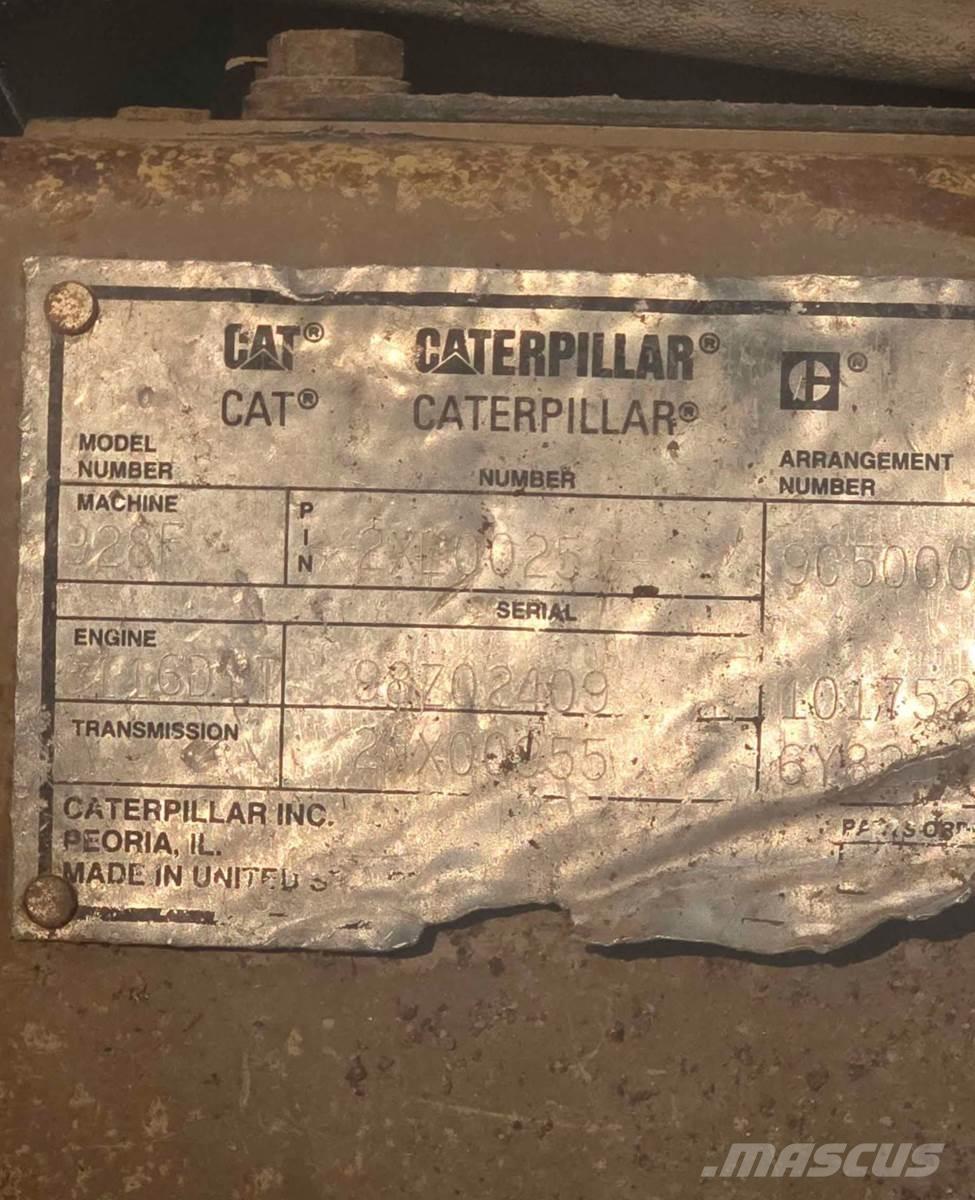 CAT 928F Pás carregadoras de rodas