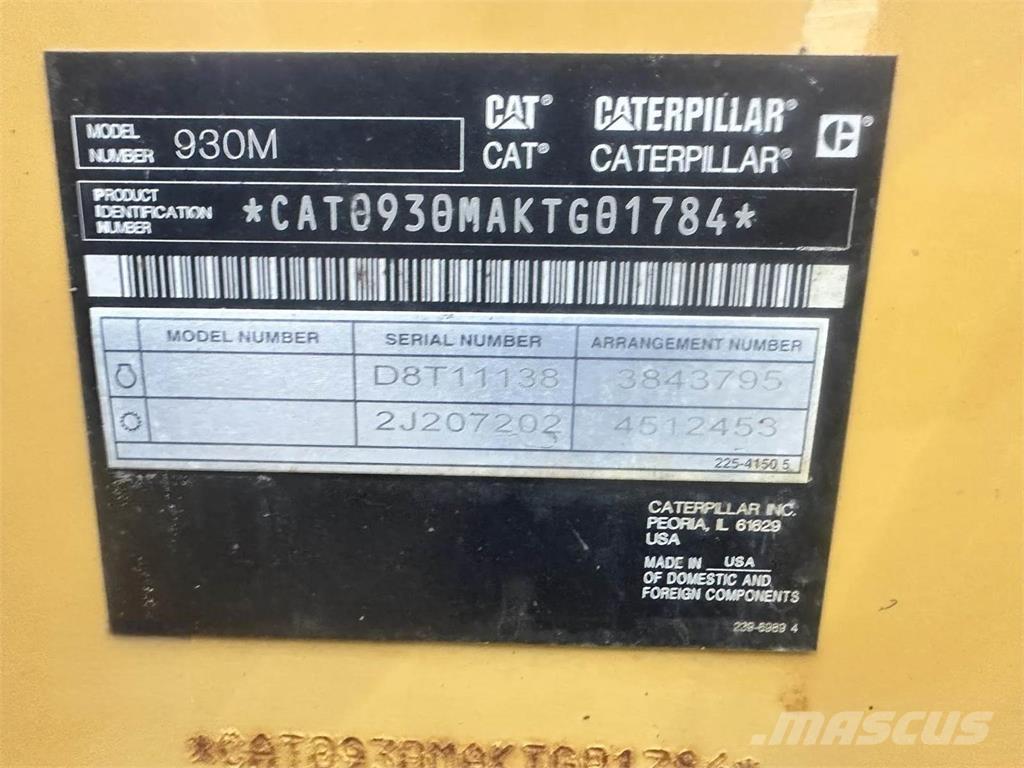 CAT 930M Pás carregadoras de rodas