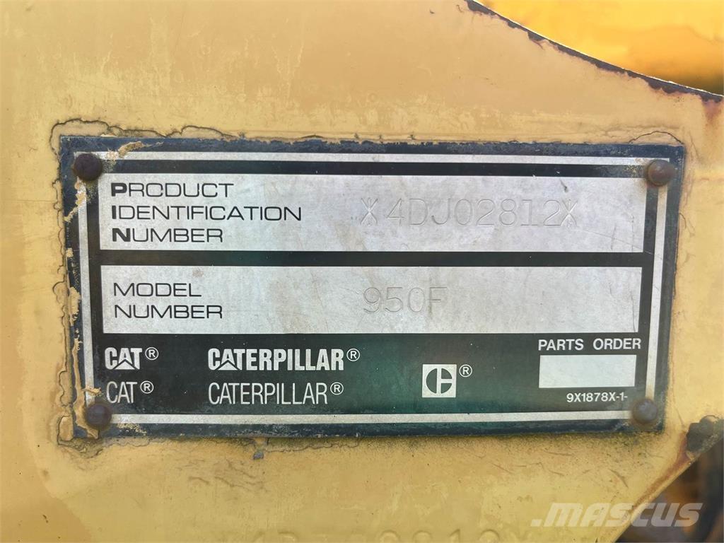 CAT 950F Pás carregadoras de rodas