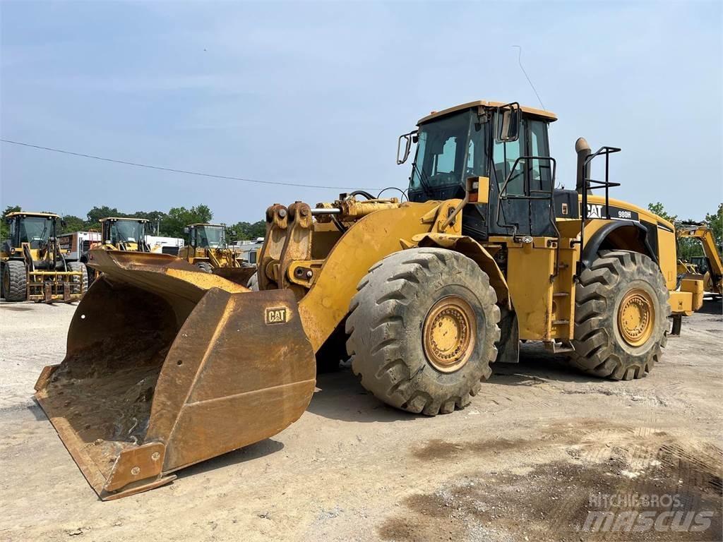 CAT 980H Pás carregadoras de rodas