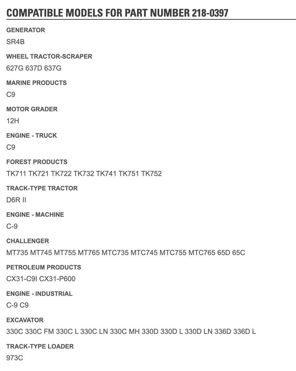 CAT C9 Transportes - Outros

