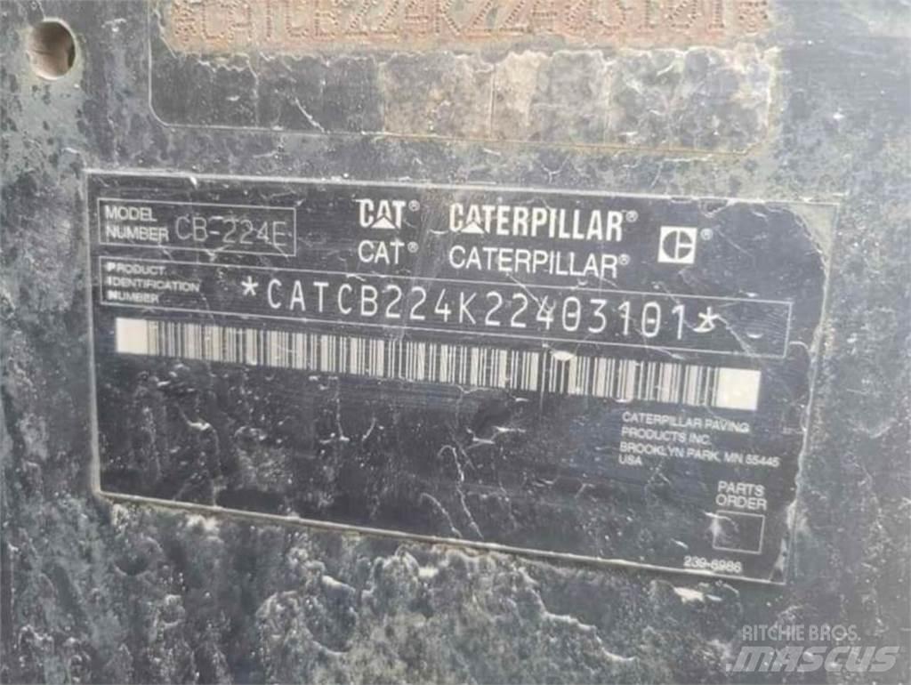 CAT CB24 Cilindros Compactadores monocilíndricos
