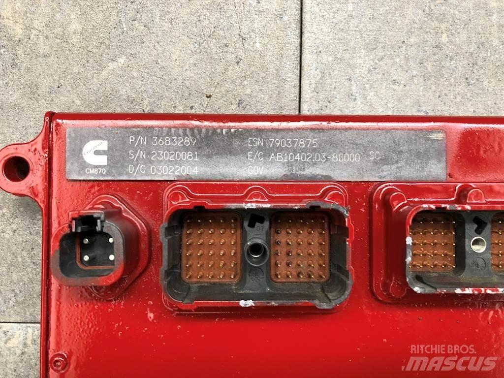 Cummins ISX Electrónica
