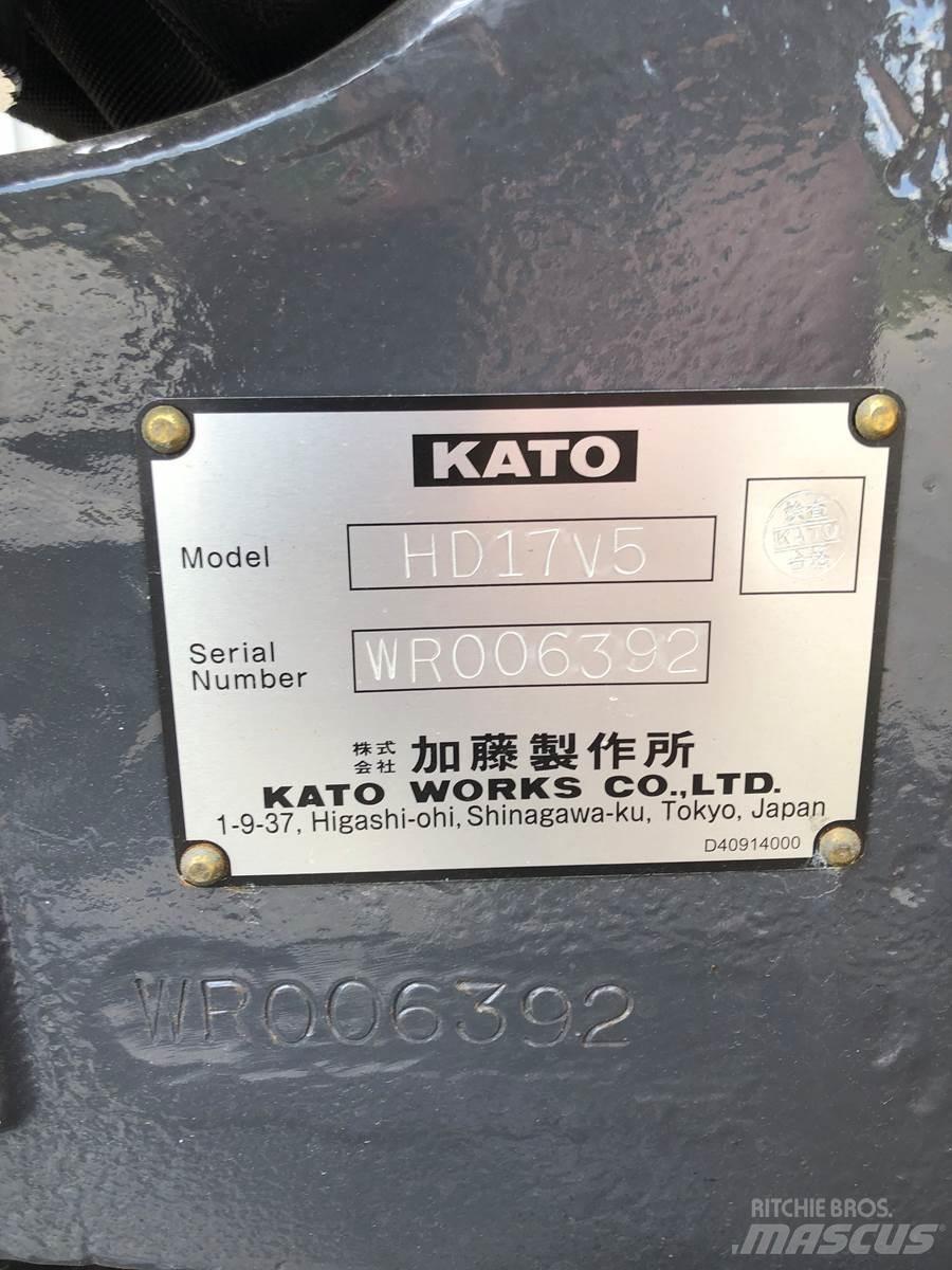 Kato 17V-5 Mini Escavadoras <7t