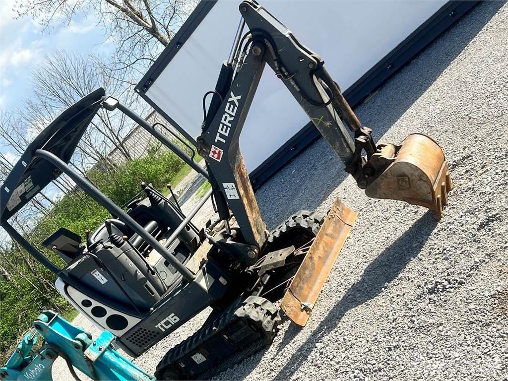 Terex TC16 Mini Escavadoras <7t