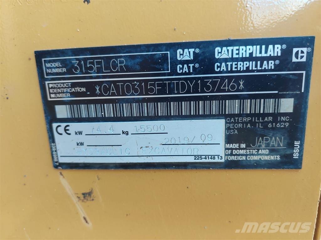CAT 315FLCR Escavadoras de rastos
