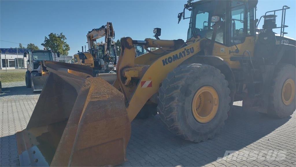 Komatsu WA 470-8 Pás carregadoras de rodas