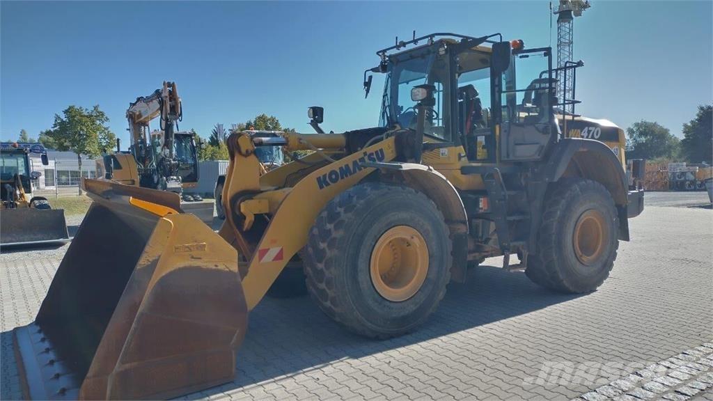 Komatsu WA 470-8 Pás carregadoras de rodas