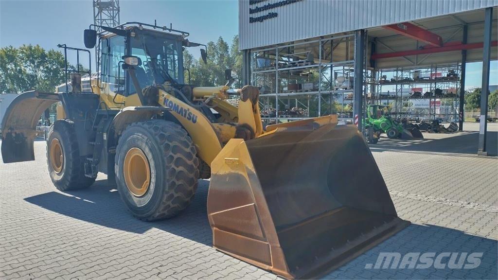 Komatsu WA 470-8 Pás carregadoras de rodas
