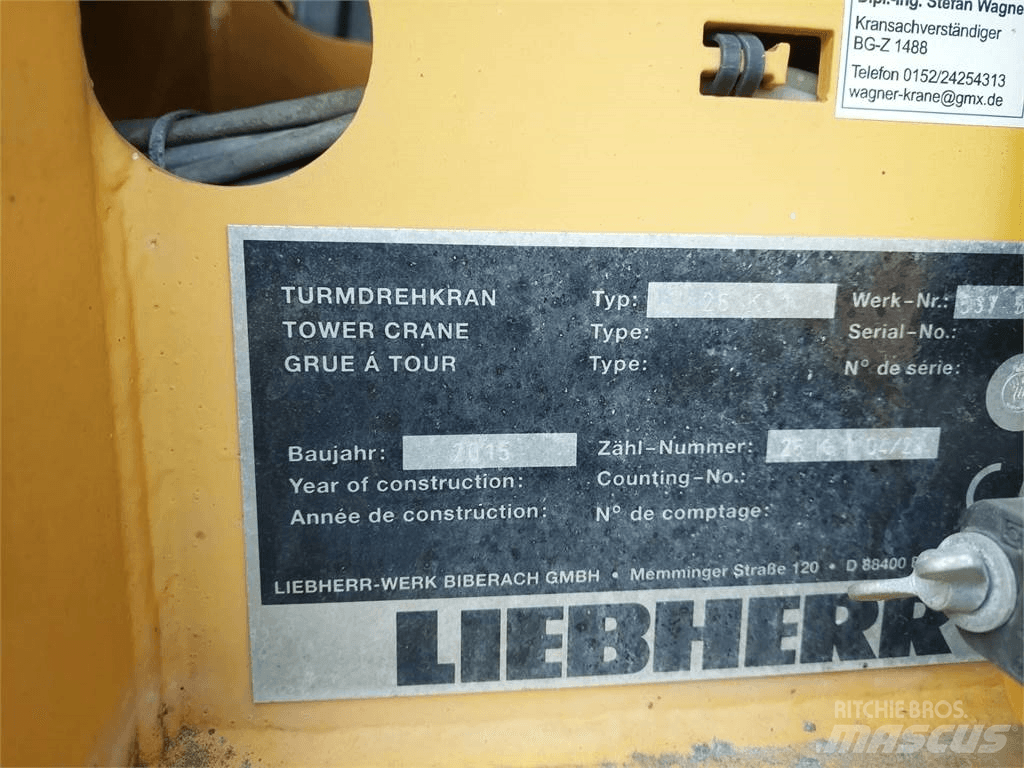 Liebherr 26K.1 Construção - Outros
