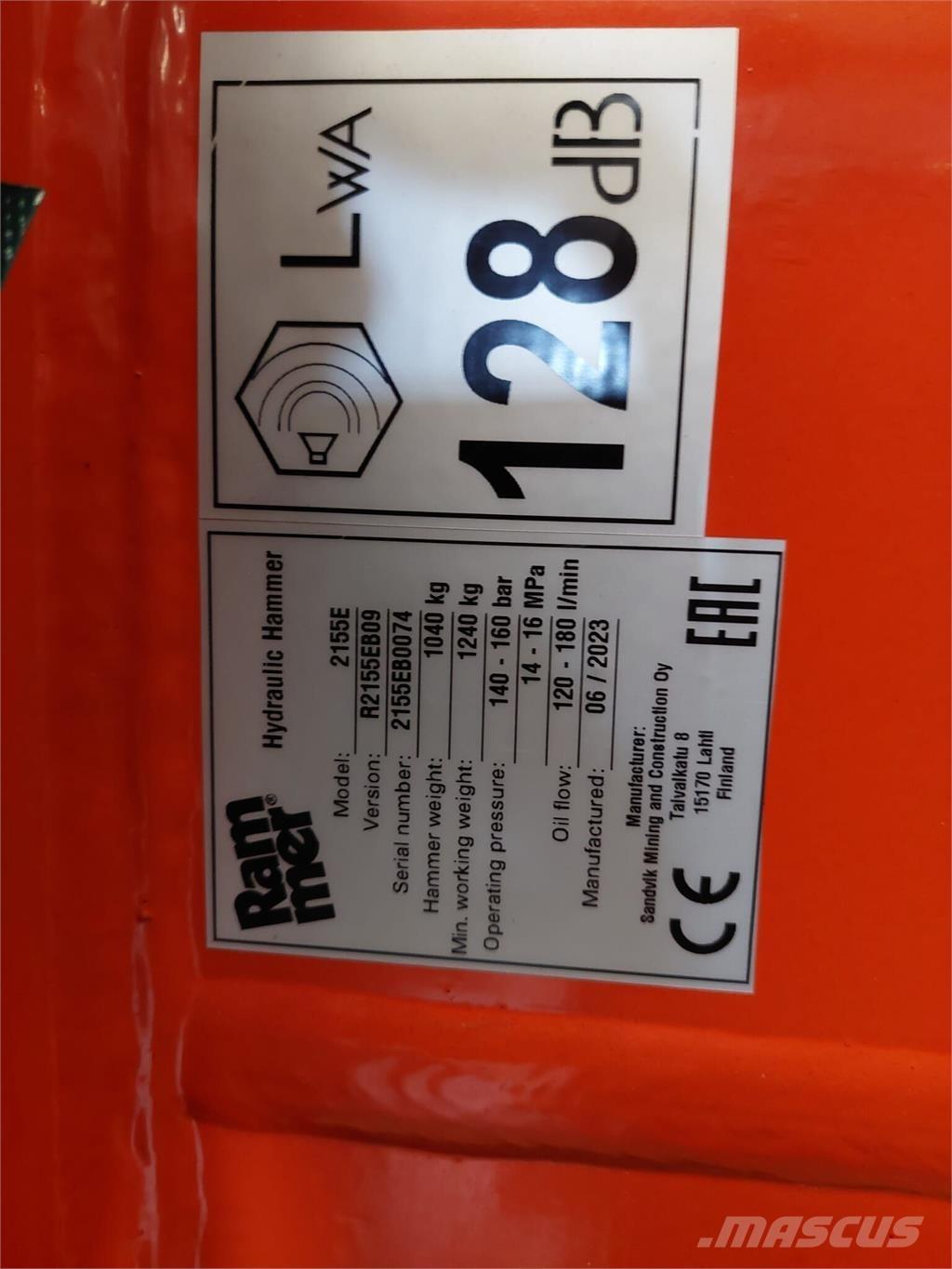 Rammer 2155E Construção - Outros
