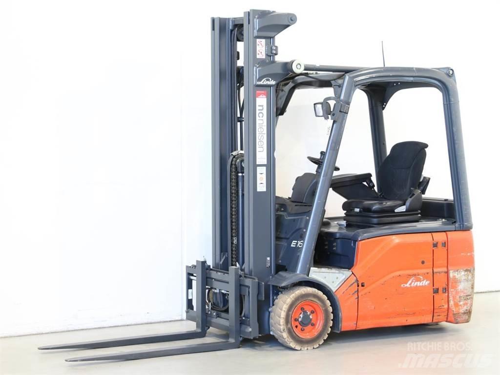 Linde E16/386-01 Empilhadores eléctricos