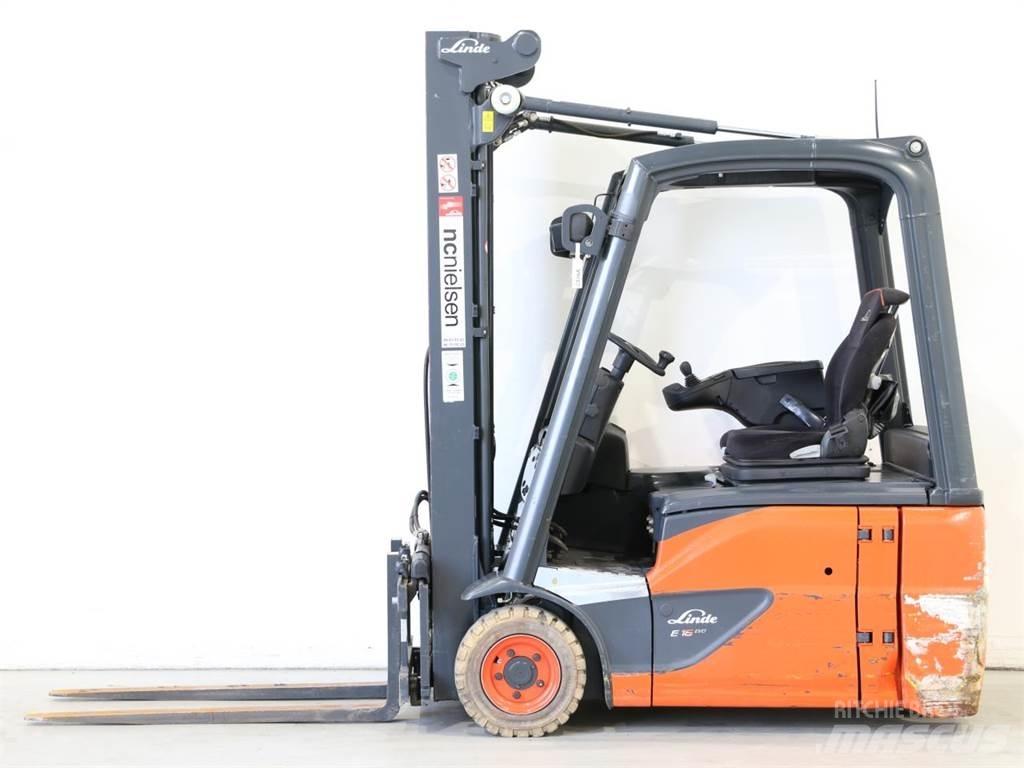Linde E16/386-02 EVO Empilhadores eléctricos
