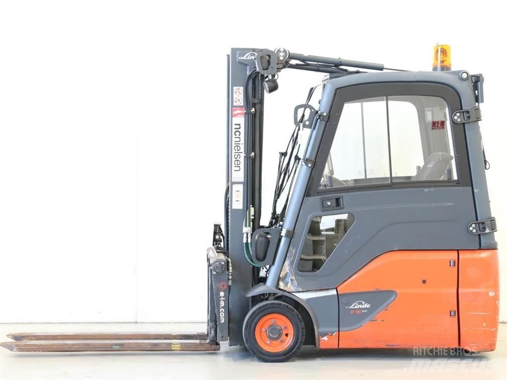 Linde E16/386-02 EVO Empilhadores eléctricos