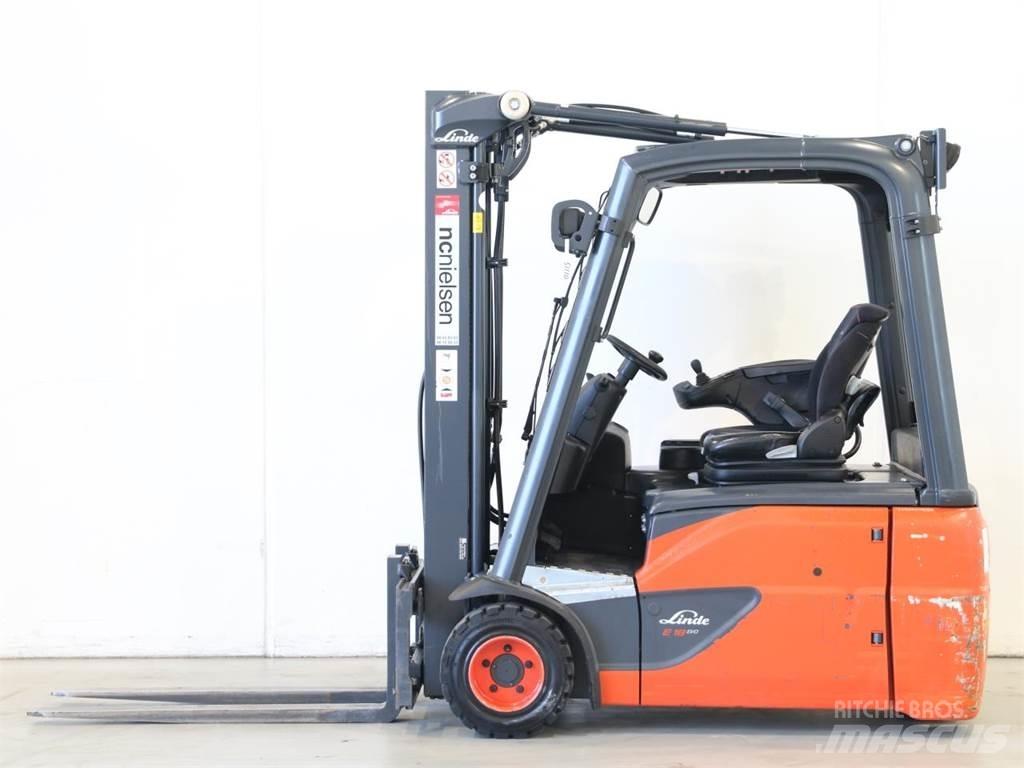 Linde E18 EVO/386-02 Empilhadores eléctricos