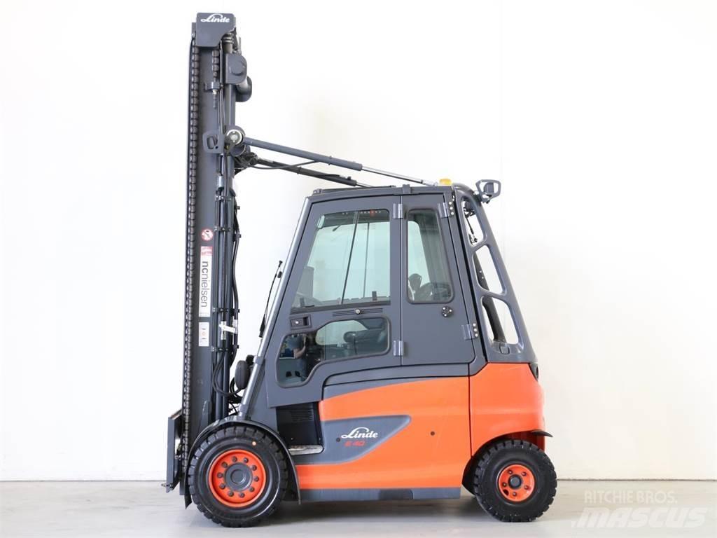 Linde E40/600H/388 Empilhadores eléctricos
