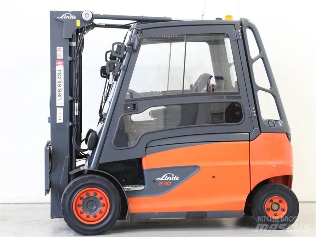 Linde E40/600HL/388 Empilhadores eléctricos