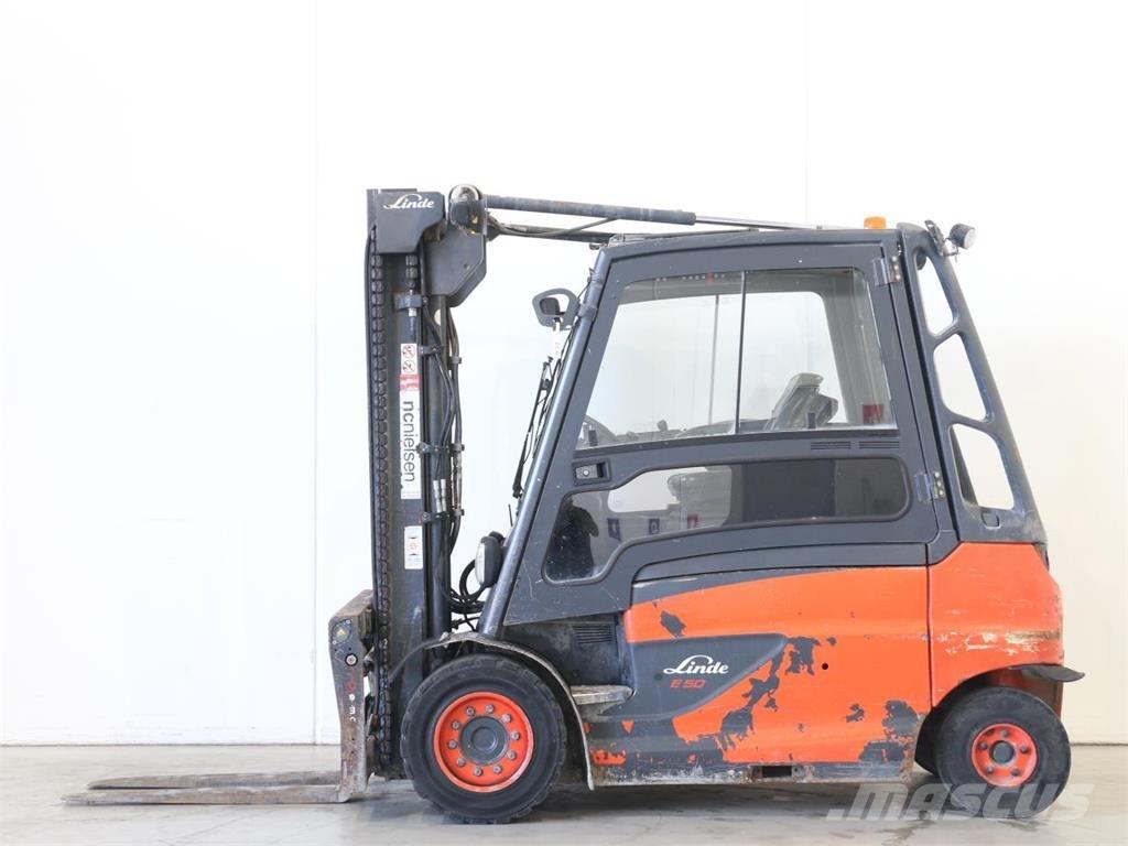 Linde E50/600HL/388 Empilhadores eléctricos