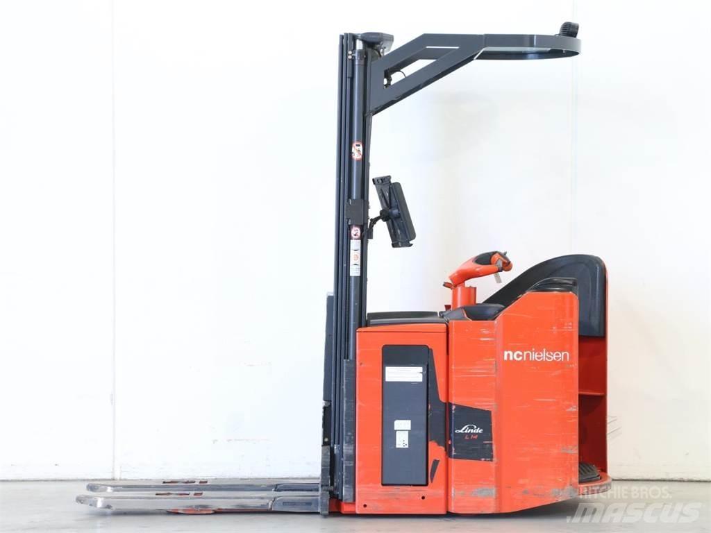 Linde L14SP/1173 Empilhador para operador externo