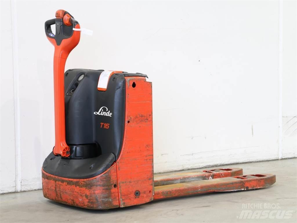 Linde T16/1152 Empilhador para operador externo