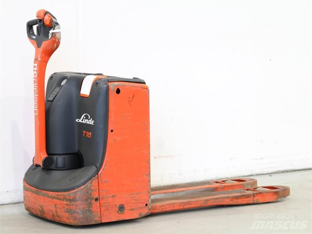 Linde T16/1152 Empilhador para operador externo