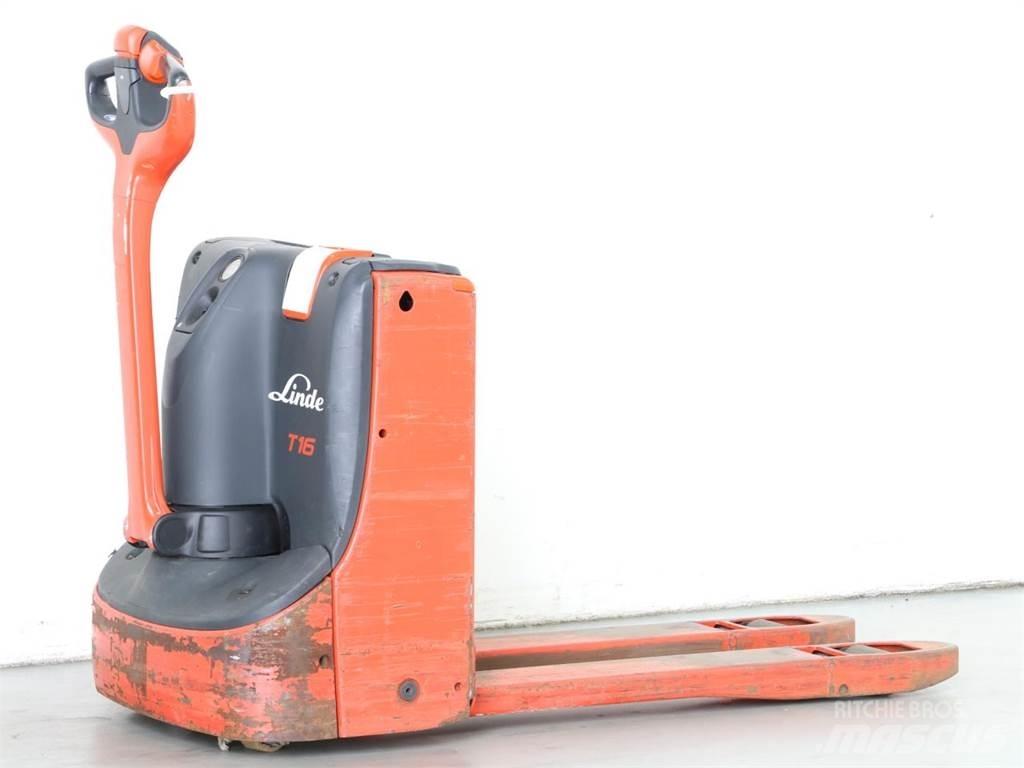 Linde T16/1152 Empilhador para operador externo