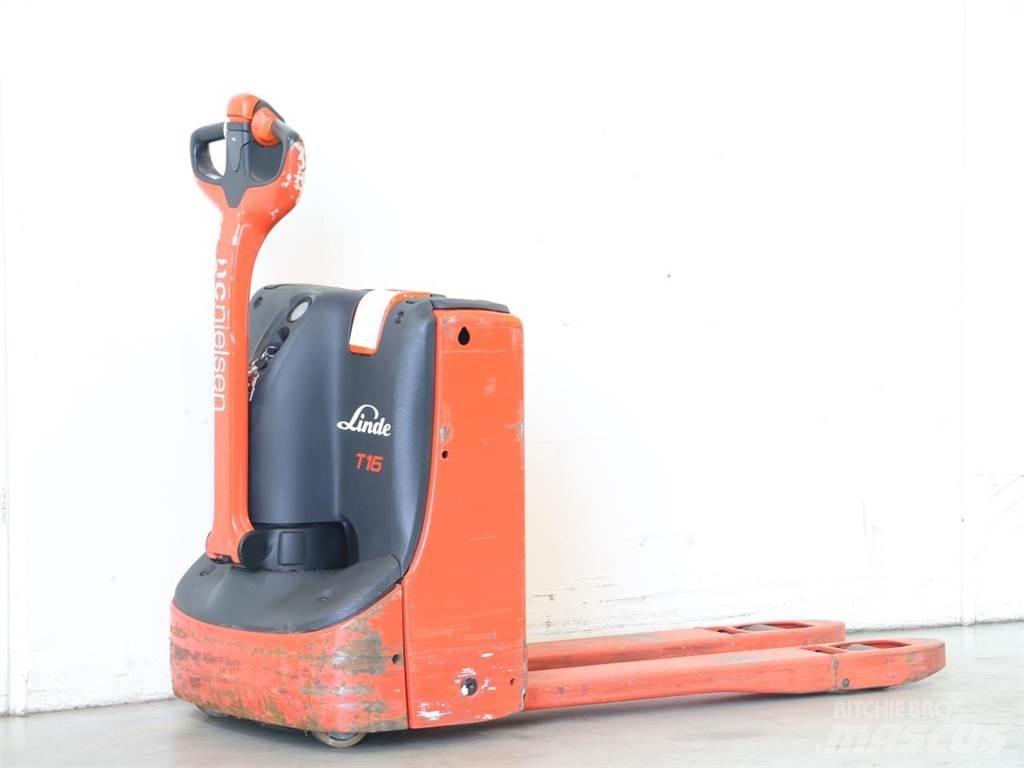Linde T16/1152 Empilhador para operador externo