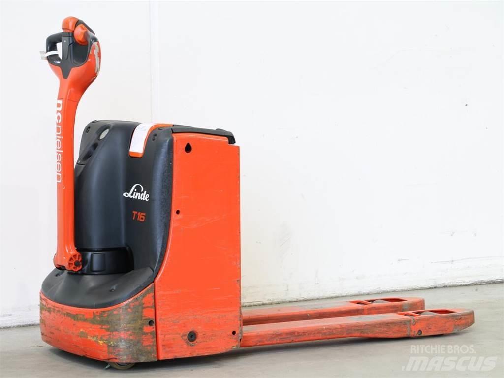 Linde T16/1152 Empilhador para operador externo