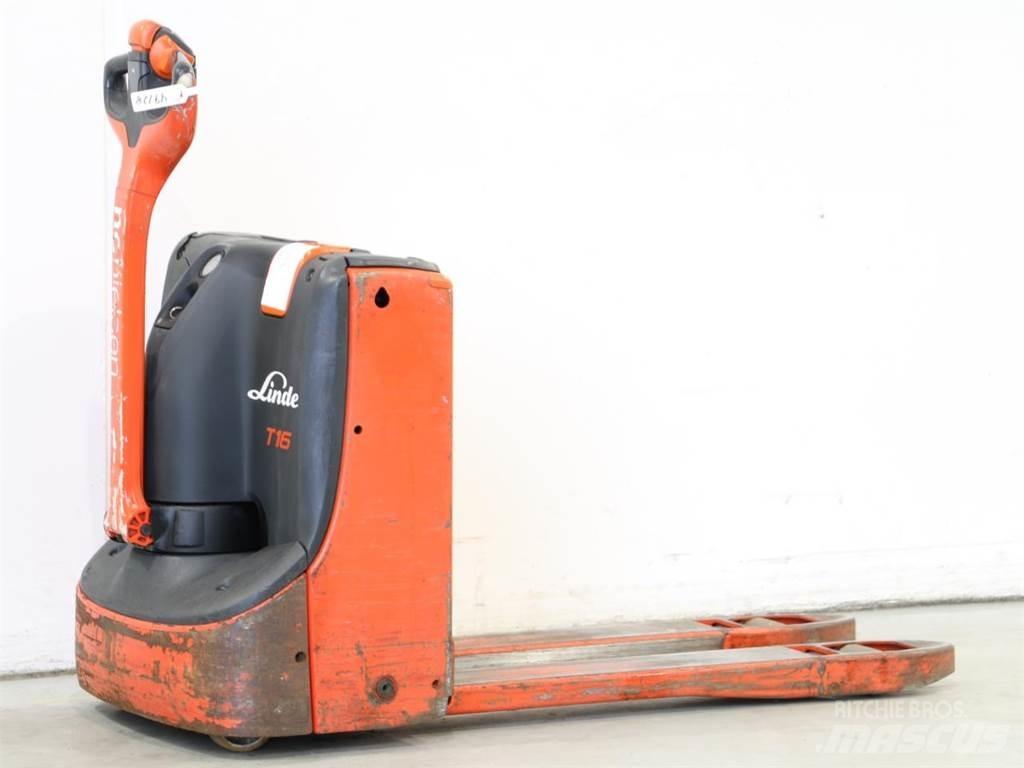 Linde T16/1152 Empilhador para operador externo